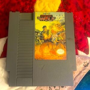 Operation wolf game Nintendo nes